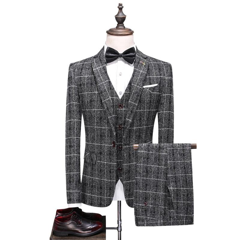 Plaid Suits for Men - LeStyleParfait