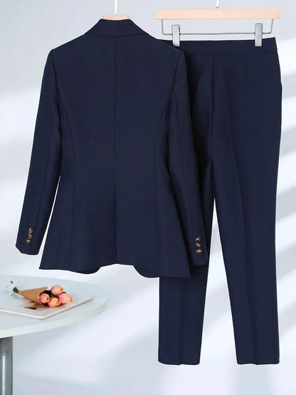 3-Piece Set Women Pant Suit, Formal Pantsuit - Pantsuit - LeStyleParfait