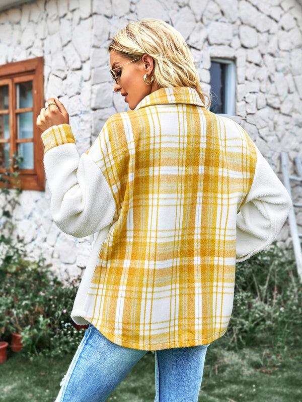 Women's Plaid Winter Shirt Casual