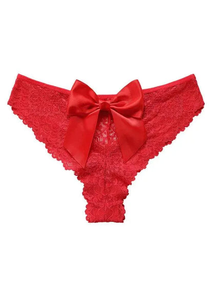 Bow Lace Women Panties - Panties - LeStyleParfait