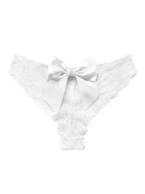 Bow Lace Women Panties - Panties - LeStyleParfait