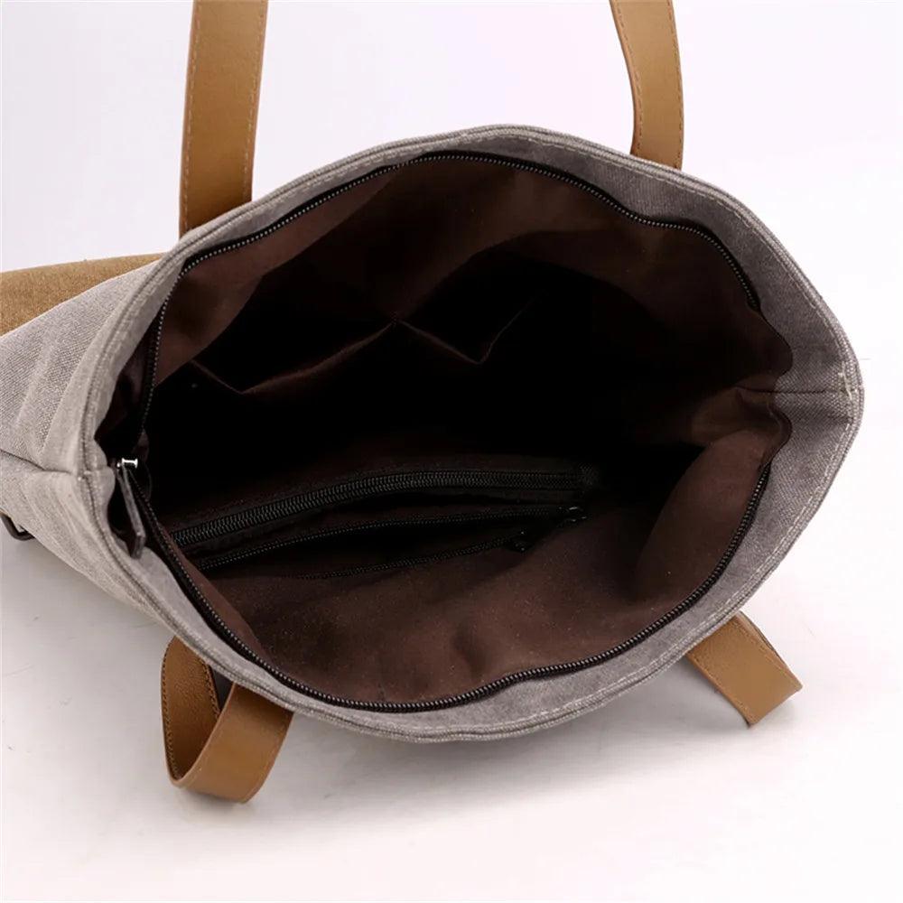 Canvas Women's Designer Backpack-LeStyleParfait.Com