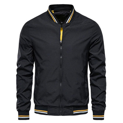 Casual Bomber Harrington Jacket for Men-Bomber Jacket-LeStyleParfait