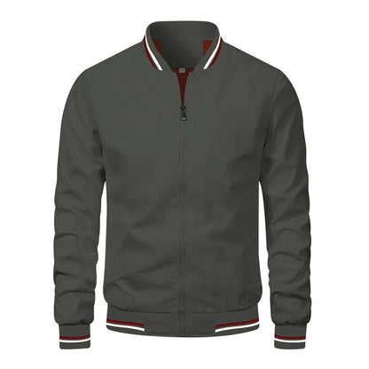 Casual Bomber Harrington Jacket for Men-Bomber Jacket-LeStyleParfait