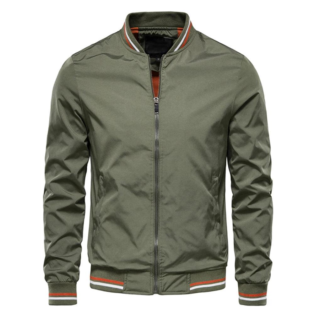 Casual Bomber Harrington Jacket for Men-Bomber Jacket-LeStyleParfait