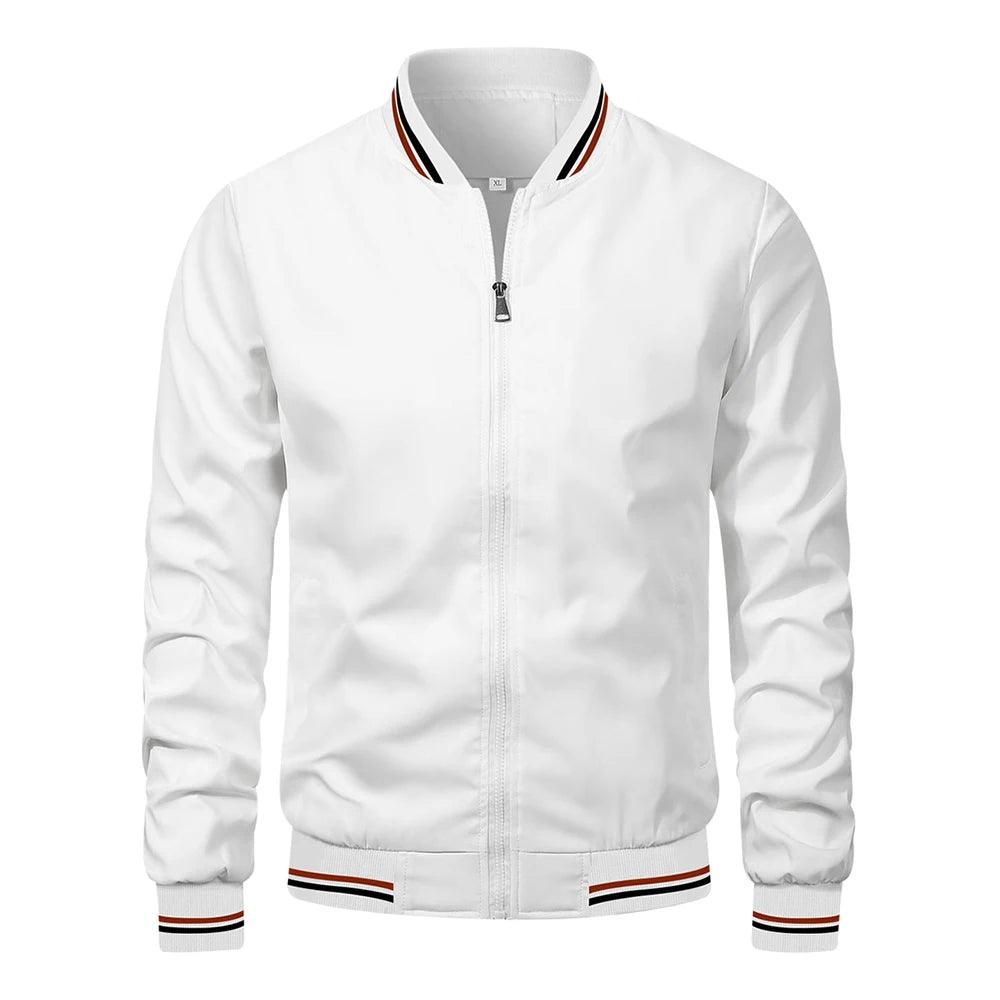 Casual Bomber Harrington Jacket for Men-Bomber Jacket-LeStyleParfait