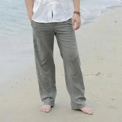 Chen Linen Pants For Men - Linen Pants - LeStyleParfait