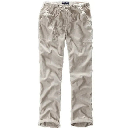 Chen Linen Pants For Men - Linen Pants - LeStyleParfait