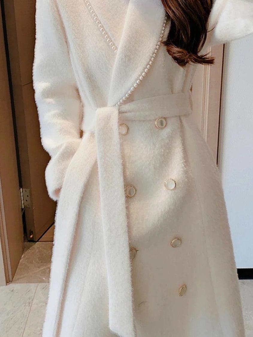 Chic Women's Woolen Wrap Coat-women-coat-LeStyleParfait