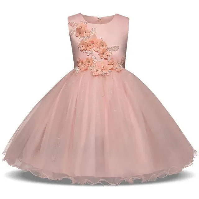 Christening Wedding Dress For Girls - Girls Dresses - LeStyleParfait