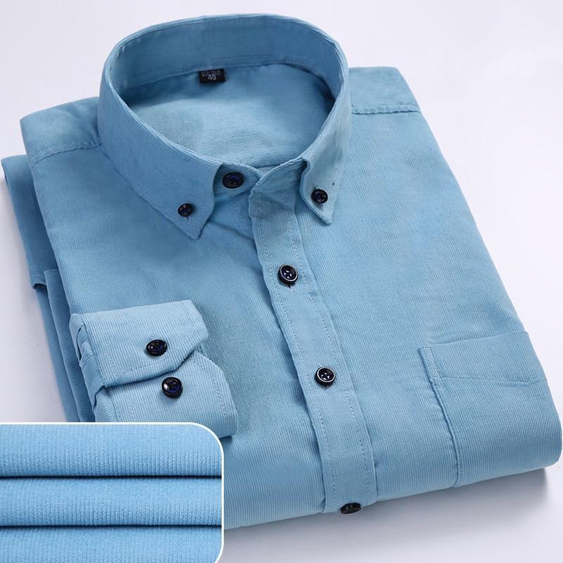 Cozy Men’s Corduroy Winter Shirts - Corduroy Shirt - LeStyleParfait