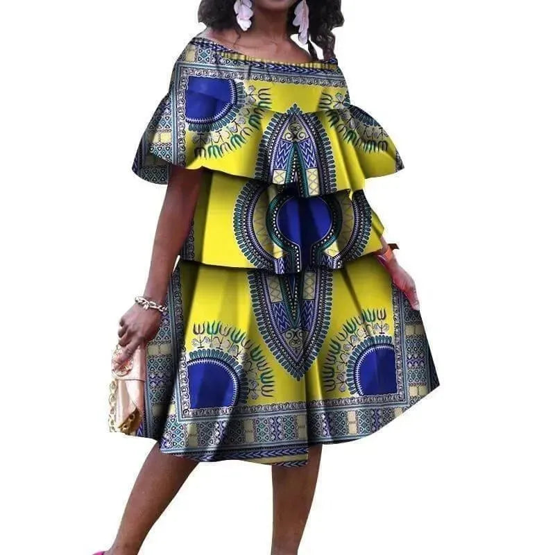 Dashiki Plus Size African Dress - African Dress - LeStyleParfait