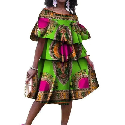 Dashiki Plus Size African Dress - African Dress - LeStyleParfait