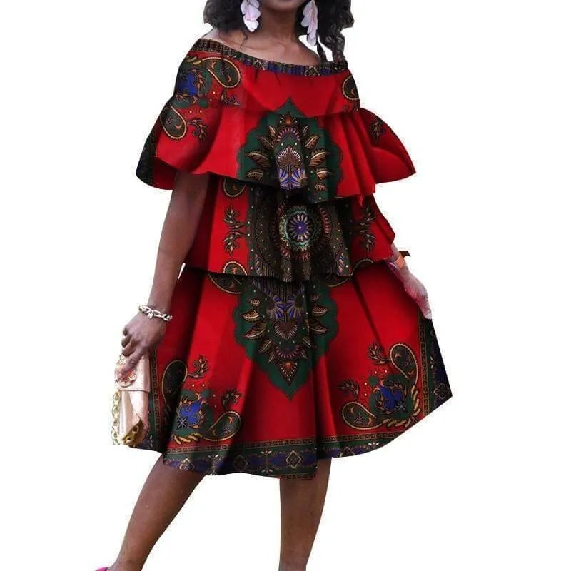 Dashiki Plus Size African Dress - African Dress - LeStyleParfait