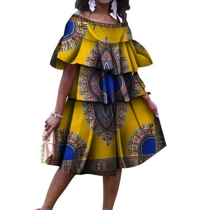 Dashiki Plus Size African Dress - African Dress - LeStyleParfait