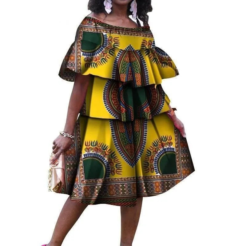 Dashiki Plus Size African Dress - African Dress - LeStyleParfait