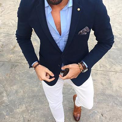 Buy Daydream Slim Fit Navy Blue Suit at LeStyleParfait