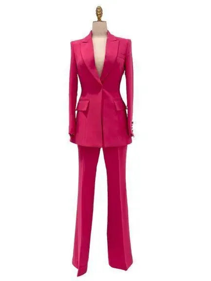 Designer Two Piece Women Pantsuit - Pantsuit - LeStyleParfait