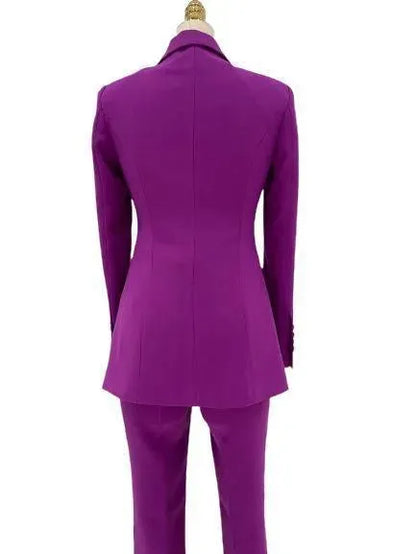 Designer Two Piece Women Pantsuit - Pantsuit - LeStyleParfait