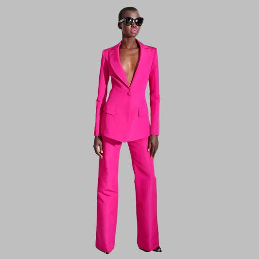 Designer Two Piece Women Pantsuit - Pantsuit - LeStyleParfait