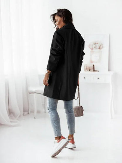 Double-Breasted Women's Trench Coat - Trench Coat - LeStyleParfait