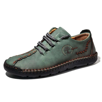 Edoardo - Lace-Up Leather Shoes - Casual Shoes - LeStyleParfait