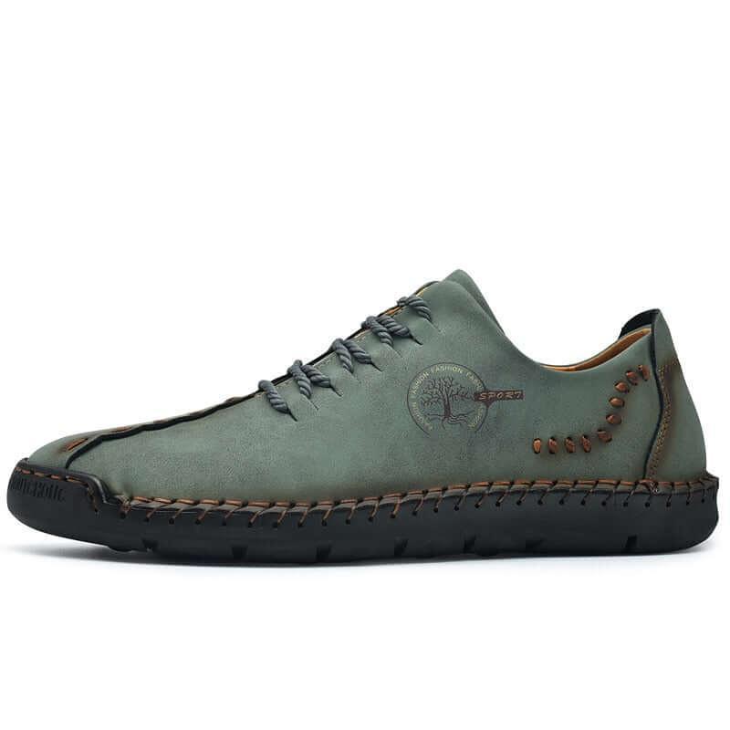 Edoardo - Lace-Up Leather Shoes - Casual Shoes - LeStyleParfait