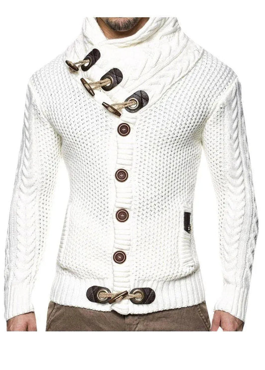 Elegant Cardigan Sweater For Men - Cardigan Sweater - LeStyleParfait