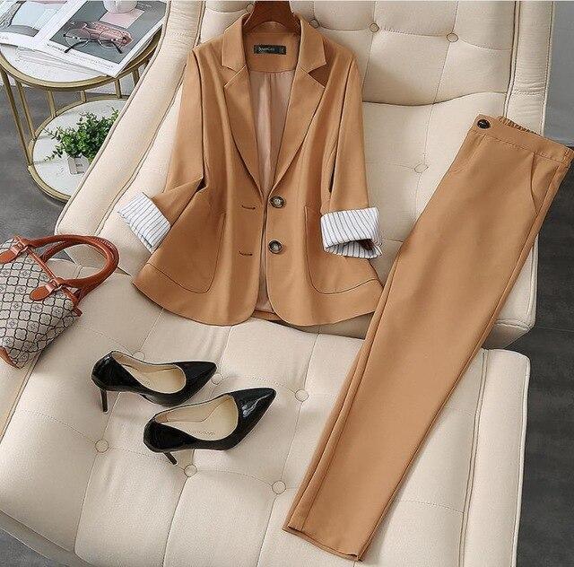 Fashion Designer Women Pantsuits - Pantsuit - LeStyleParfait