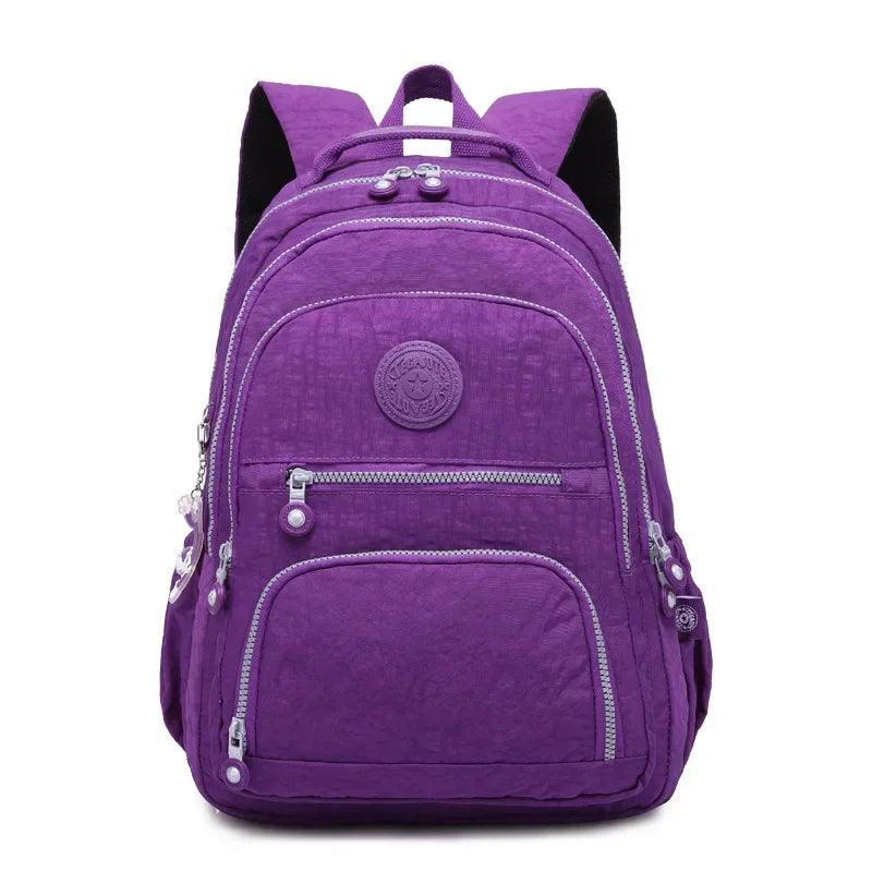 Fashion Nylon Teen School Backpack - Backpack - LeStyleParfait