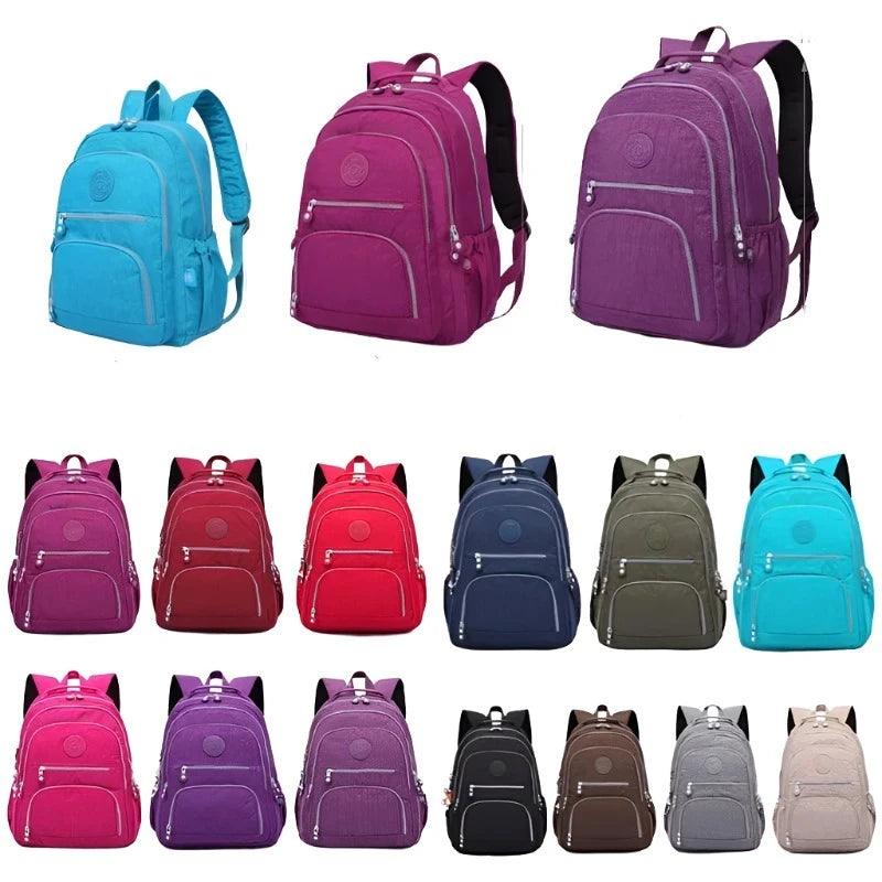 Fashion Nylon Teen School Backpack - Backpack - LeStyleParfait