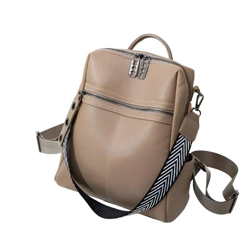 Fashion PU Leather Large School Backpack - Backpack - LeStyleParfait