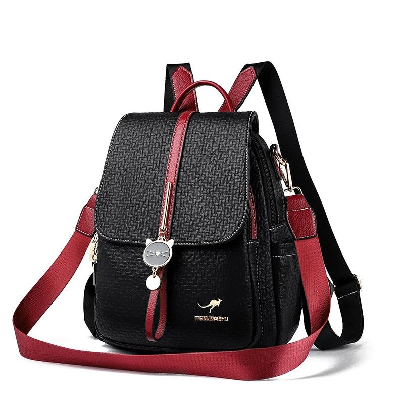 Fashion PU Leather Women's Backpack - Backpack - LeStyleParfait