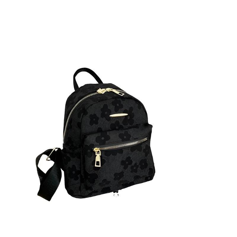 Flower Print Mini Backpack for Women - Backpack - LeStyleParfait