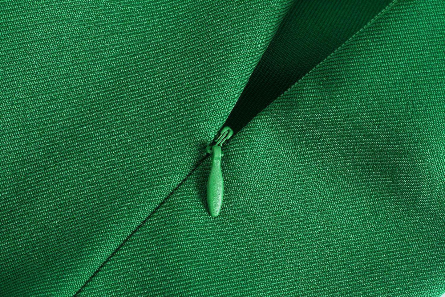 Green Women Pantsuit - Pantsuit - LeStyleParfait