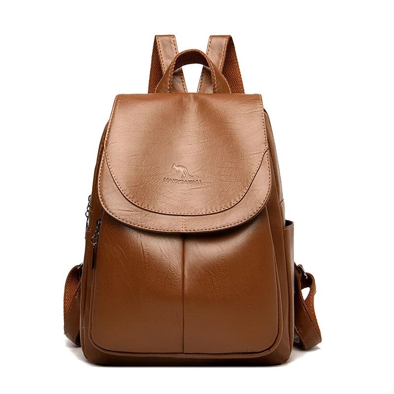 High Quality Soft Leather Women's Backpack - Backpack - LeStyleParfait