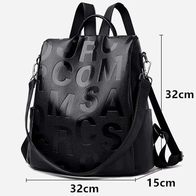 High-Quality Women's Leather Backpack-LeStyleParfait.Com