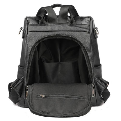 High-Quality Women's Leather Backpack-LeStyleParfait.Com