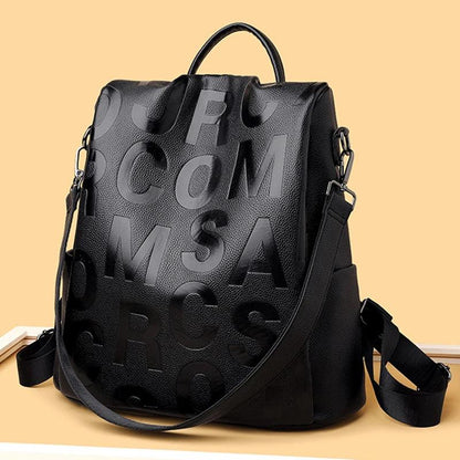 High-Quality Women's Leather Backpack-LeStyleParfait.Com