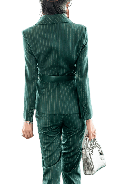 Irregular Blazer Women Pantsuit - Pantsuit - LeStyleParfait