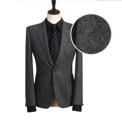 John Mitford Three Piece Tweed Suit - Tweed Suit - LeStyleParfait