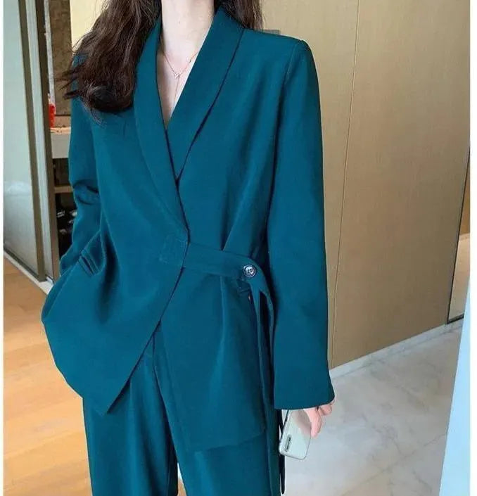 Korean Style Women Pantsuit - Pantsuit - LeStyleParfait