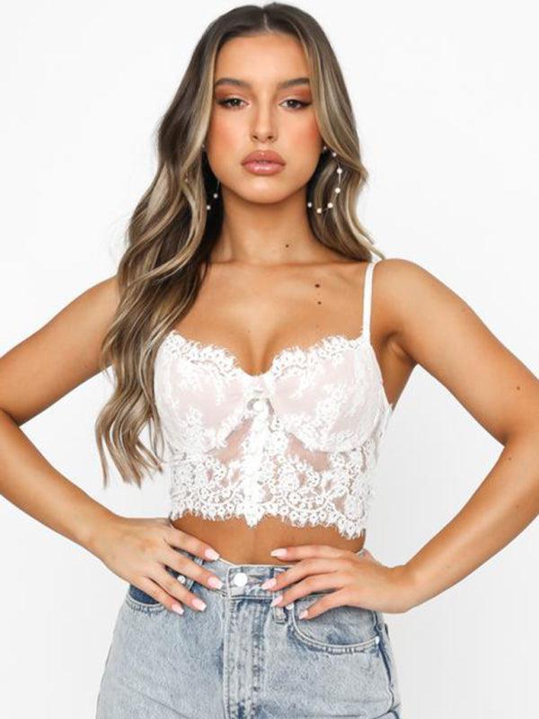 Lace Camisole Women Bras - Bras - LeStyleParfait