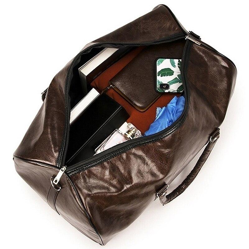 Leather Duffel Bags For Men - Duffel Bag - LeStyleParfait