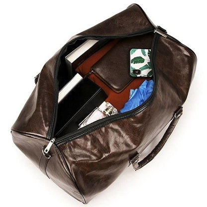 Leather Duffel Bags For Men - Dufffel Bags - LeStyleParfait