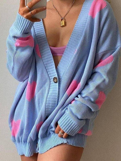 Love Knitted Women Cardigan Sweater - Cardigan Sweater - LeStyleParfait