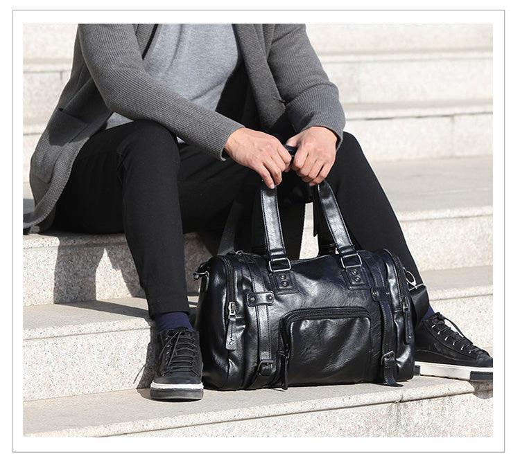 Luxury Leather Duffle Bags For Men - Bag - LeStyleParfait