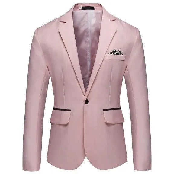 Men Blazer - Dickson Business Blazer - Men's Blazer - LeStyleParfait