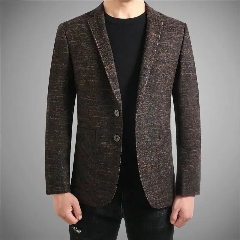 Men Blazer - Marl Vintage Blazer - Men's Blazer - LeStyleParfait