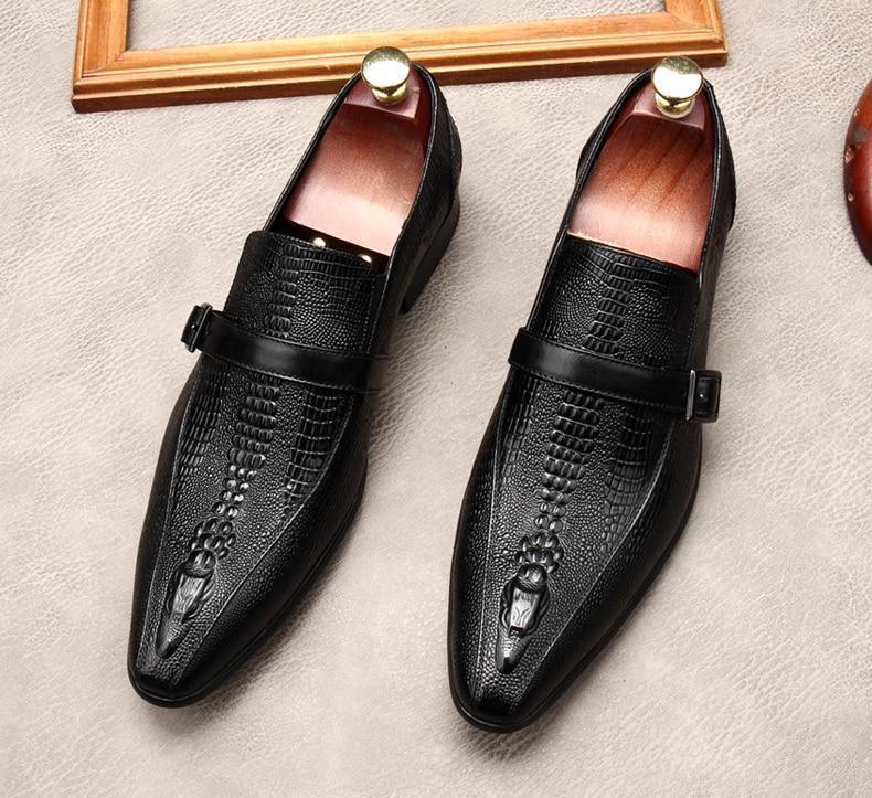 Men Dress Shoes - Santino Leather Shoes - Dress Shoes - LeStyleParfait